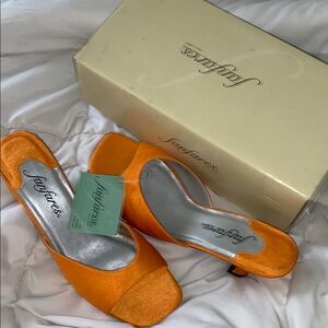 Vintage Orange Women's Shoes